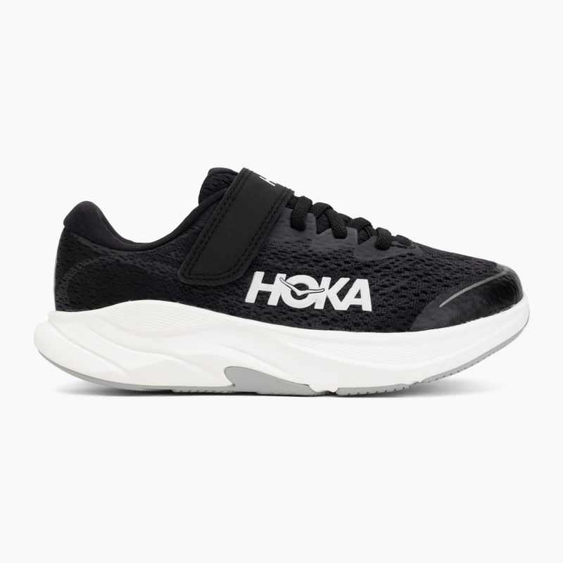 Детски обувки за бягане HOKA Rincon 4 Little Kids black/white 2