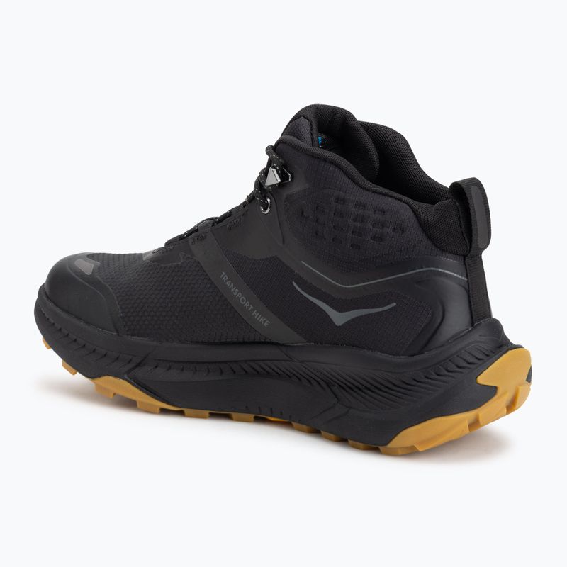 Мъжки обувки за трекинг HOKA Transport Hike GTX black/black 3