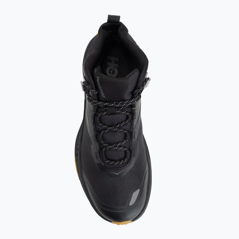 Мъжки обувки за трекинг HOKA Transport Hike GTX black/black 5