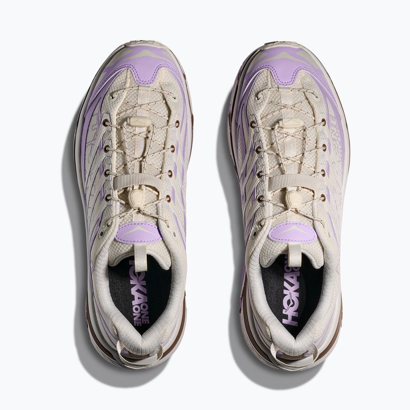 Обувки HOKA Mafate Three 2 Wordmark Alabaster/Iris Flower 8