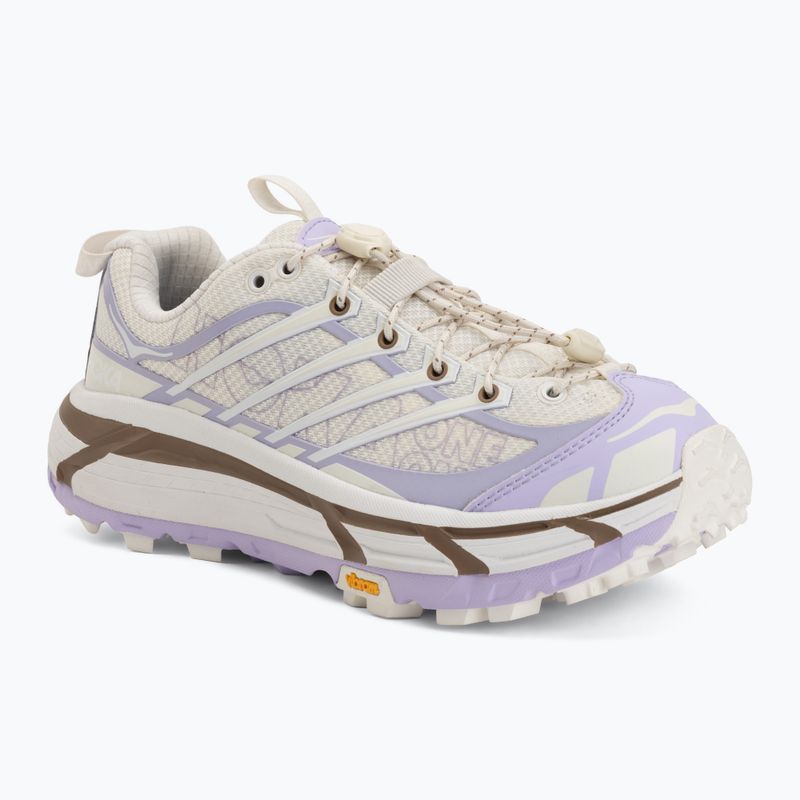 Обувки HOKA Mafate Three 2 Wordmark Alabaster/Iris Flower