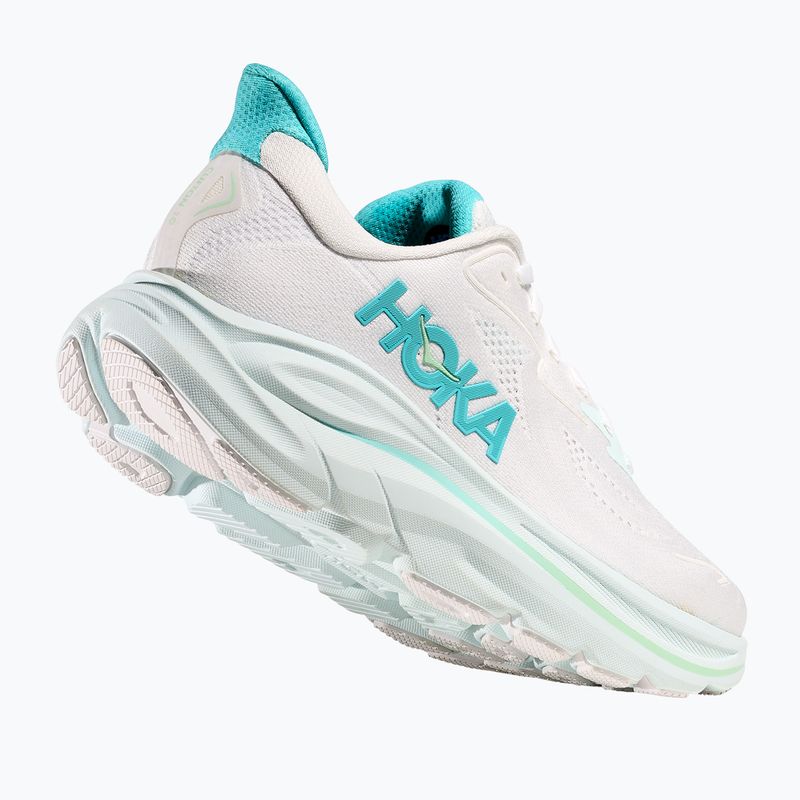 Дамски обувки за бягане HOKA Clifton 10 white/electric rose 4