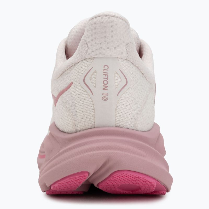 Дамски обувки за бягане HOKA Clifton 10 Wide rose cream/dried rose 6