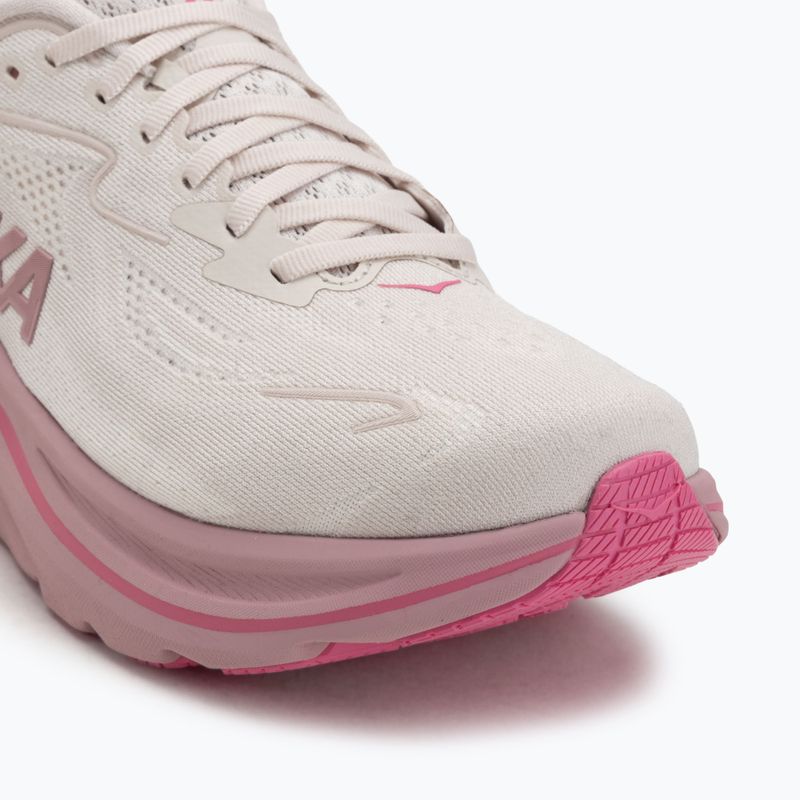 Дамски обувки за бягане HOKA Clifton 10 Wide rose cream/dried rose 7