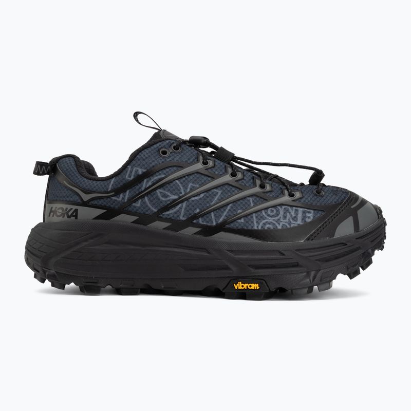 Обувки HOKA Mafate Three 2 Wordmark Black/Outer Orbit 2