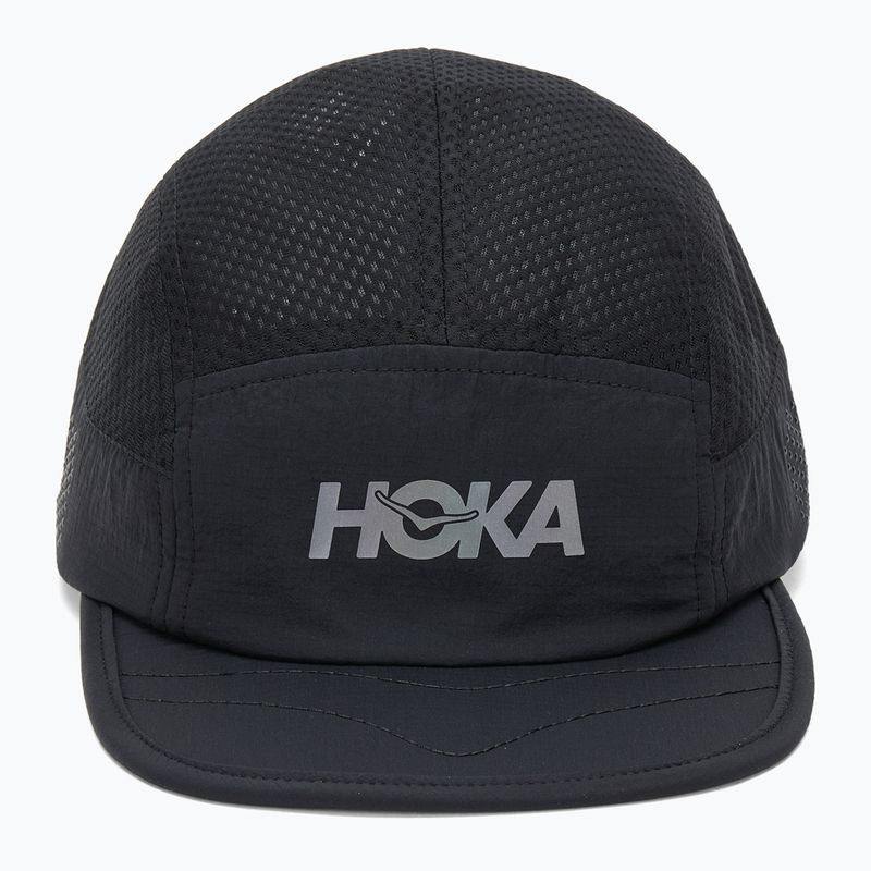 Шапка с периферия HOKA Trail Race black 2