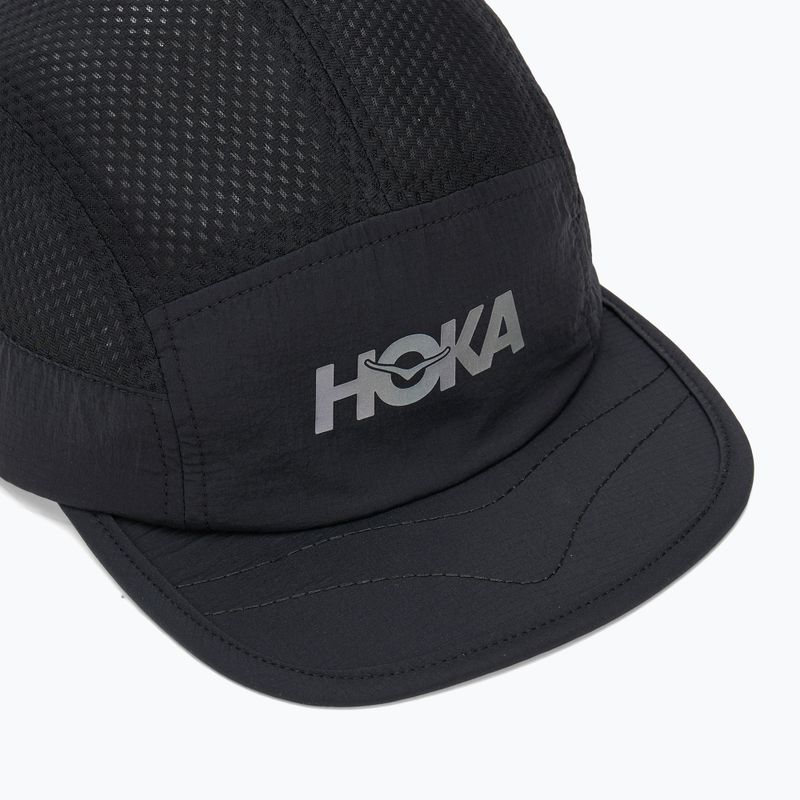 Шапка с периферия HOKA Trail Race black 3