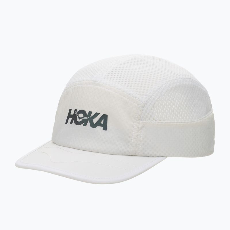 Шапка с козирка HOKA Trail Race white