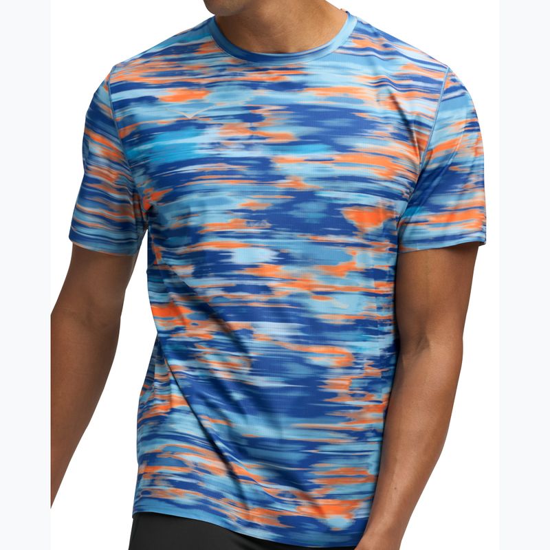 Мъжка тениска за бягане HOKA Airolite 2.0 blue blurr 4