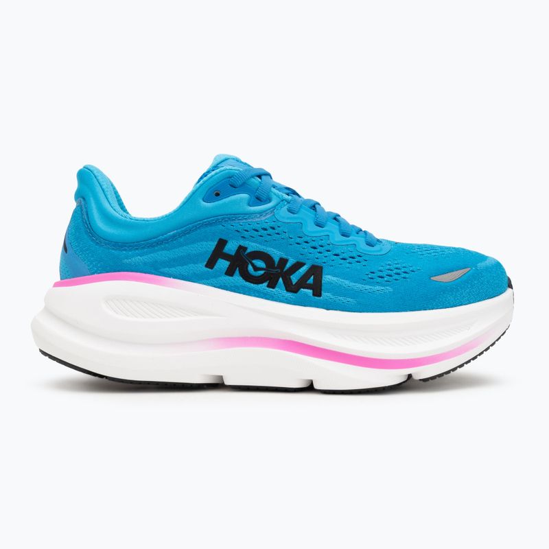 Дамски обувки за бягане HOKA Bondi 9 skyward blue/neon fuchsia 2