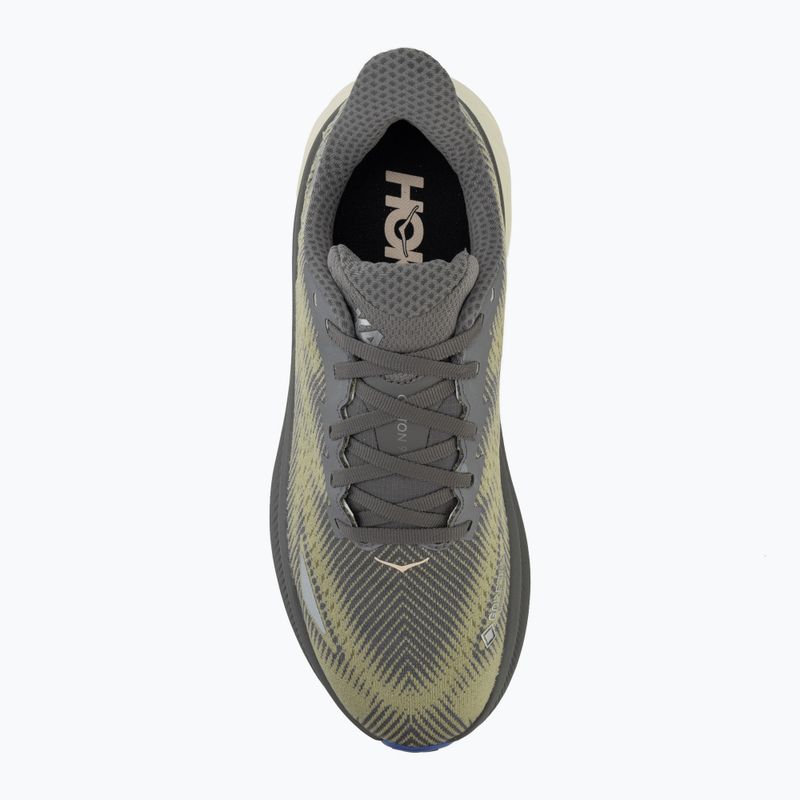 Мъжки обувки за бягане HOKA Clifton 9 GTX gravel/eggshell 5