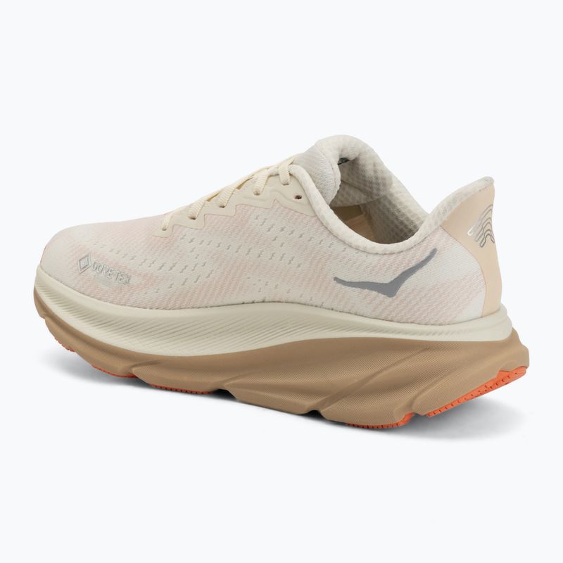 Дамски обувки за бягане HOKA Clifton 9 GTX eggshell/khaki 3