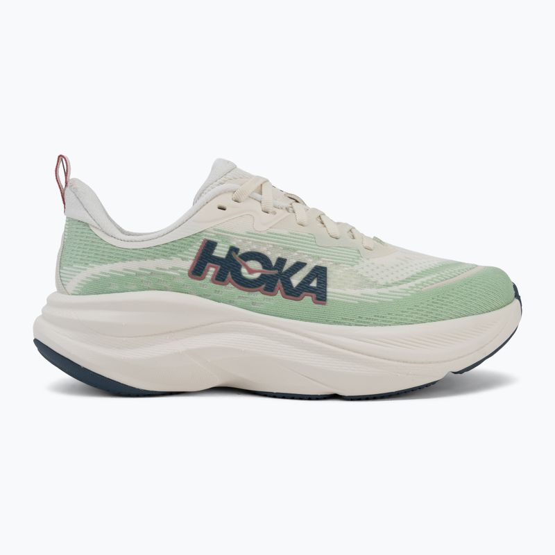 Дамски обувки за бягане HOKA Skyflow alabaster/vintage green 2