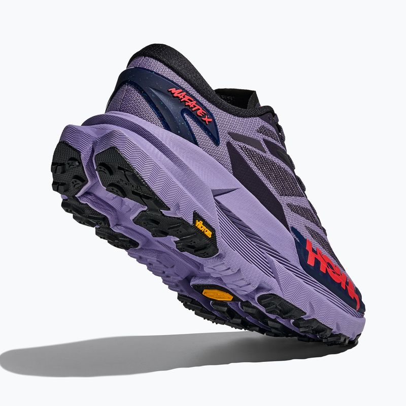 Дамски обувки за бягане HOKA Mafate X berry jam/squid ink 5
