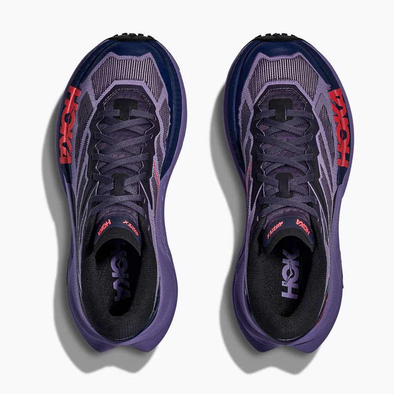 Дамски обувки за бягане HOKA Mafate X berry jam/squid ink 7