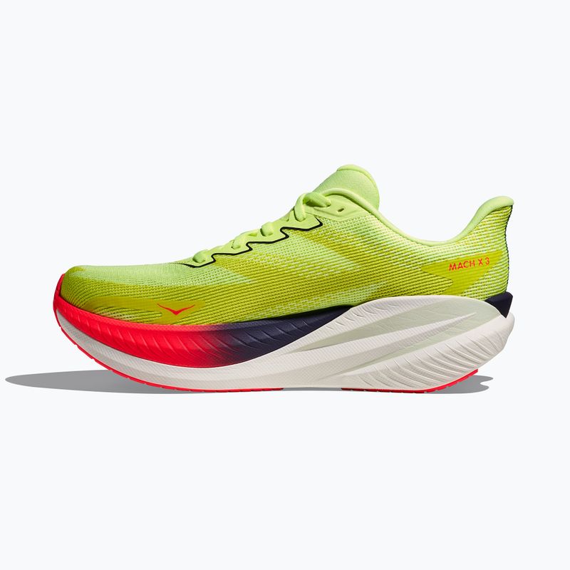Mъжки обувки за бягане Hoka Mach X 3 neon yuzu/squid ink 4