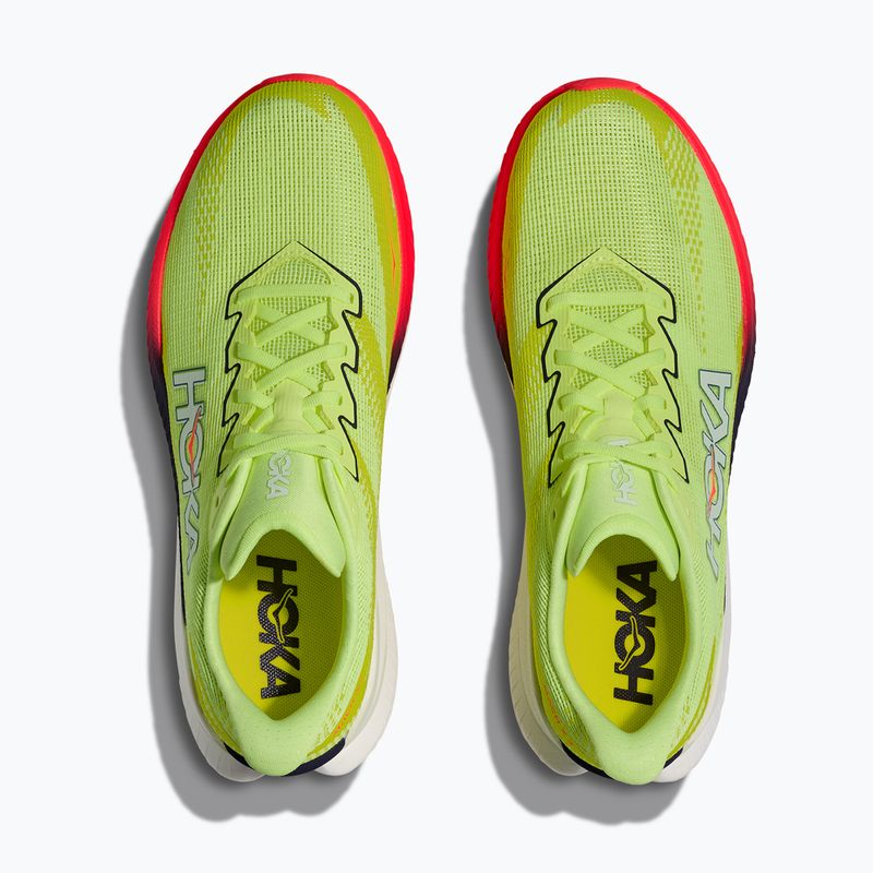 Mъжки обувки за бягане Hoka Mach X 3 neon yuzu/squid ink 7