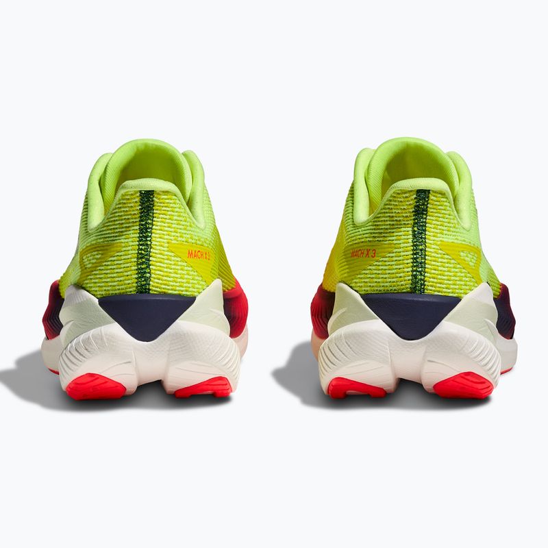 Дамски обувки за бягане Hoka Mach X 3 Nneon yuzu/squid ink 6