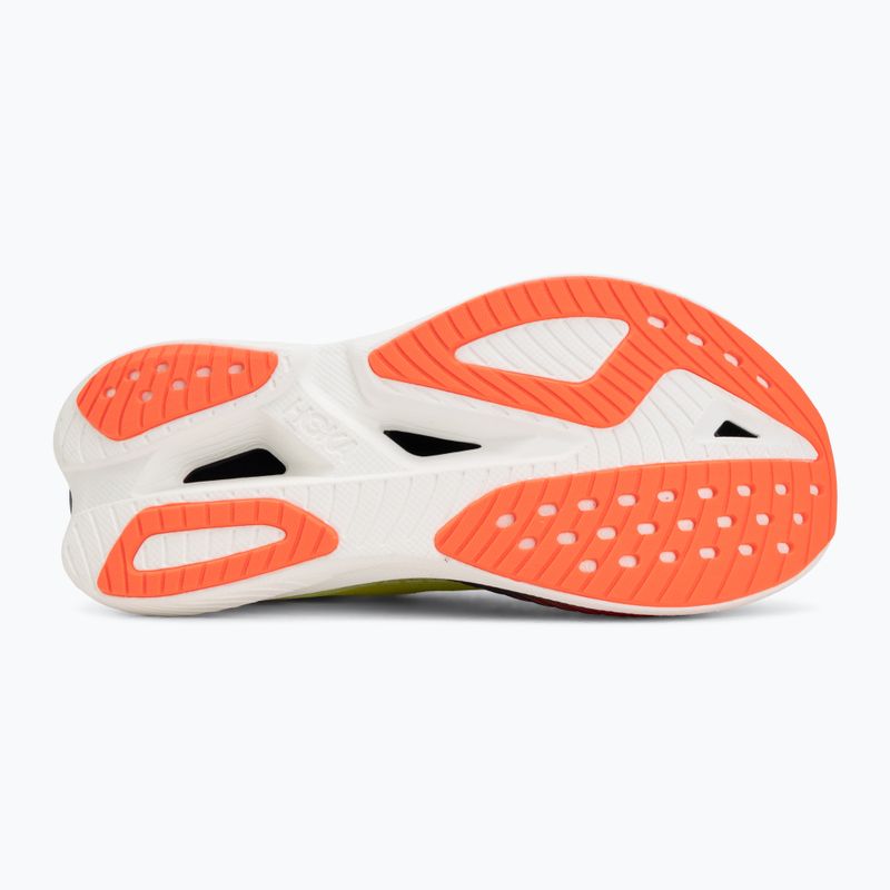 Дамски обувки за бягане Hoka Mach X 3 Nneon yuzu/squid ink 4