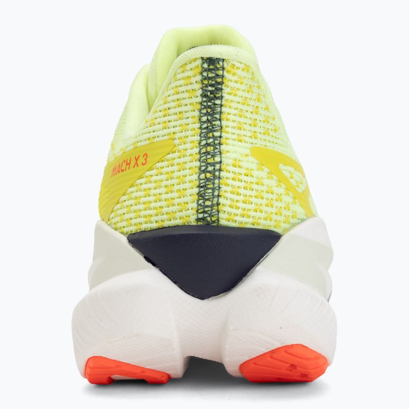 Дамски обувки за бягане Hoka Mach X 3 Nneon yuzu/squid ink 6
