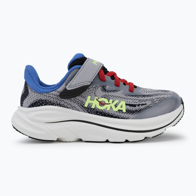 Детски обувки за бягане HOKA Clifton 10 foggy grey/black 2