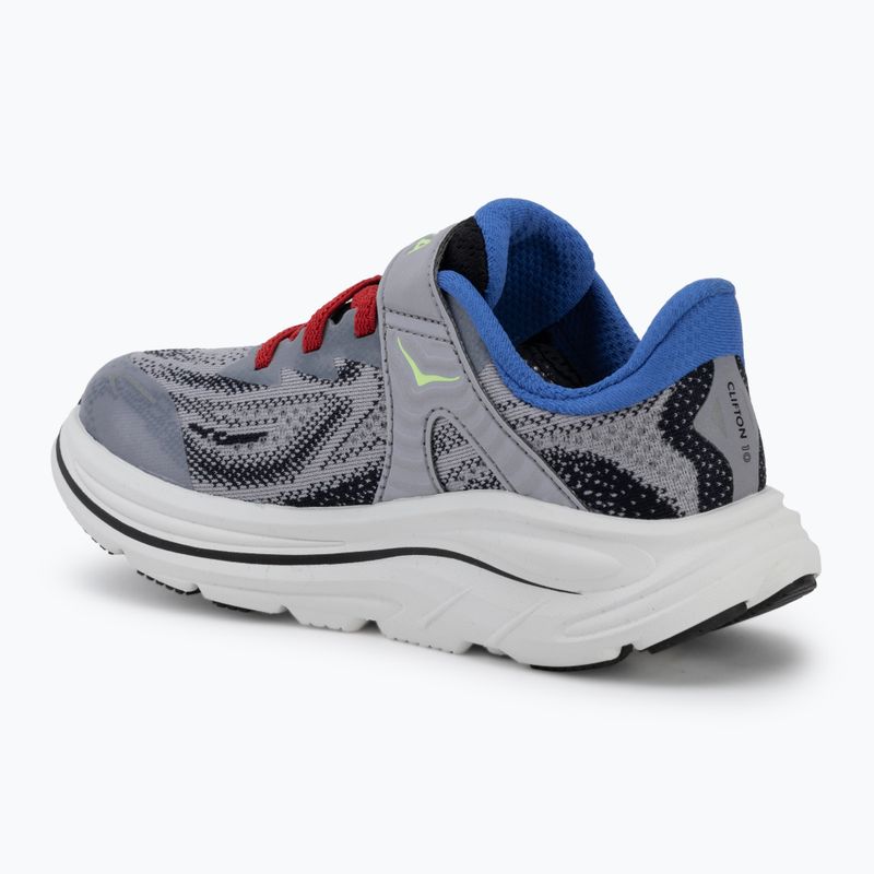 Детски обувки за бягане HOKA Clifton 10 foggy grey/black 3