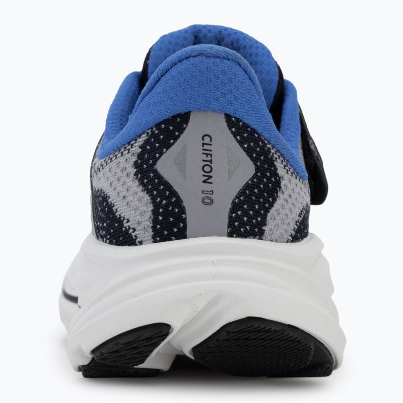 Детски обувки за бягане HOKA Clifton 10 foggy grey/black 6