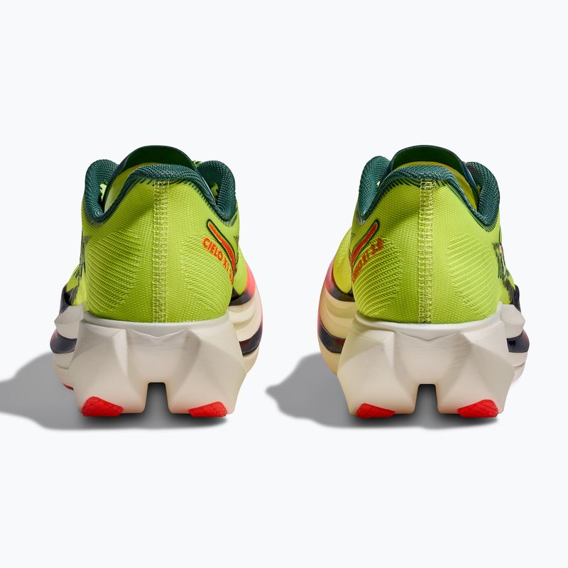 Детски обувки за бягане HOKA Cielo X1 3.0 neon yuzu/thyme 6
