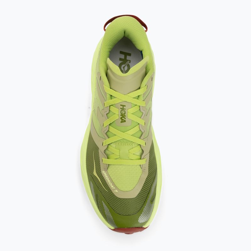 Мъжки обувки за бягане HOKA Speedgoat 7 kiwi/neon tuzu 5