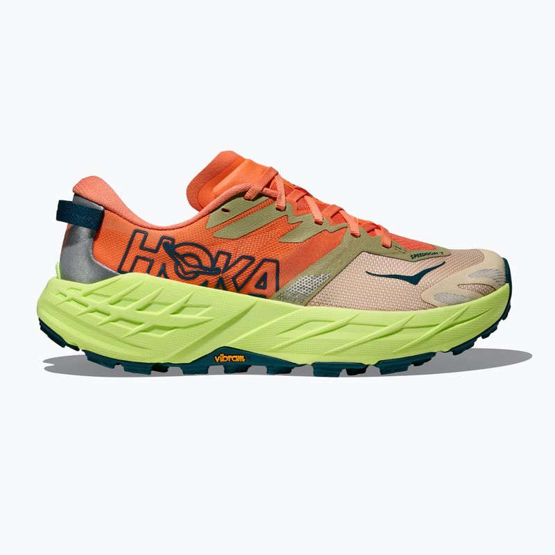 Дамски обувки за бягане HOKA Speedgoat 7 persimmon/neon yuzu 10