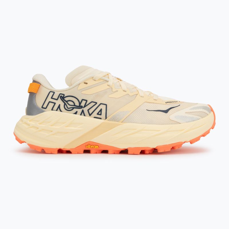 Дамски обувки за бягане HOKA Speedgoat 7 vintage yellow/neon flame 2