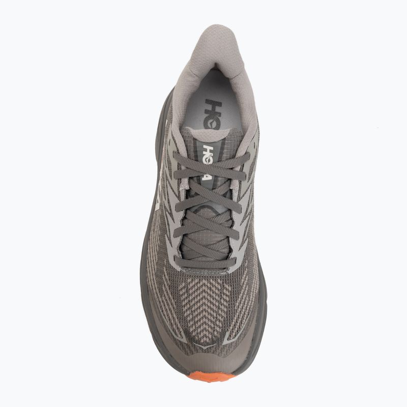 Дамски обувки за бягане HOKA Challenger 8 GTX cement/gravel 5