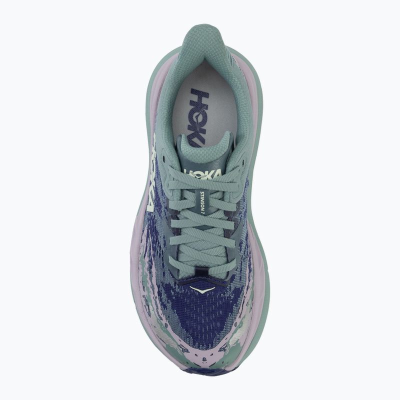 Дамски обувки за бягане HOKA Stinson 7 rosemary/fragrant lilac 5
