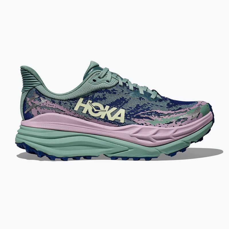 Дамски обувки за бягане HOKA Stinson 7 rosemary/fragrant lilac 3
