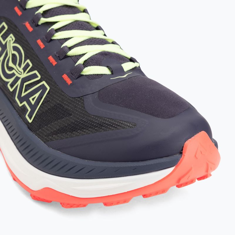 Мъжки обувки за бягане HOKA Tecton X 3 squid ink/neon lame 7