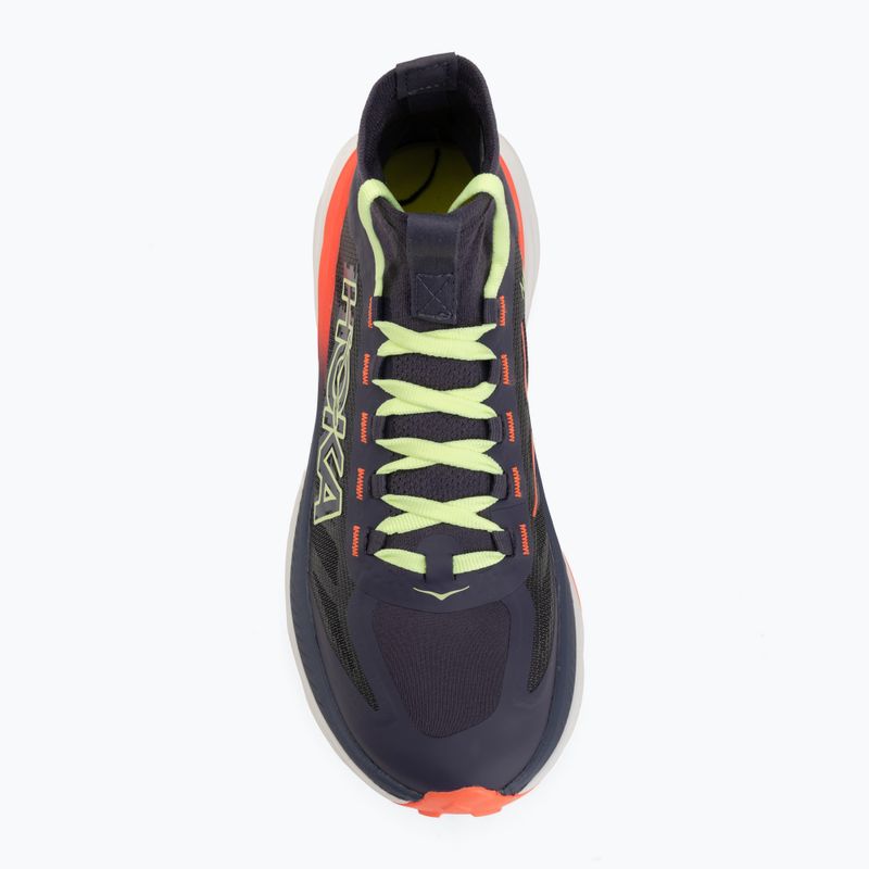 Дамски обувки за бягане HOKA Tecton X 3 squid ink/neon lame 5