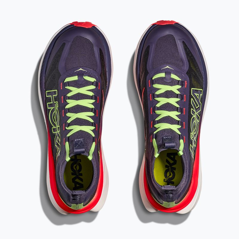 Дамски обувки за бягане HOKA Tecton X 3 squid ink/neon lame 7