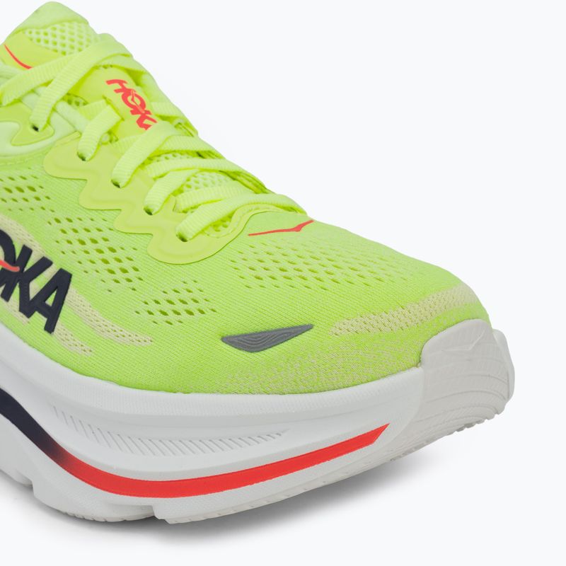 Мъжки обувки за бягане HOKA Bondi 9 neon yuzu/sunlight 7