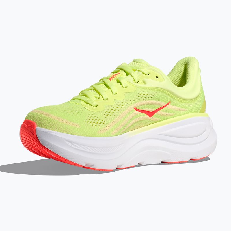 Дамски обувки за бягане HOKA Bondi 9 neon yuzu/sunlight 2