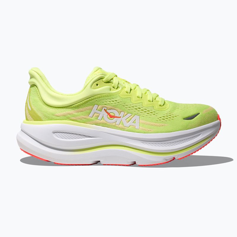 Дамски обувки за бягане HOKA Bondi 9 neon yuzu/sunlight 3
