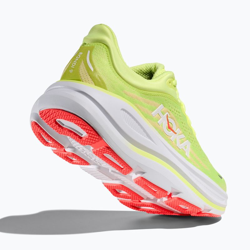 Дамски обувки за бягане HOKA Bondi 9 neon yuzu/sunlight 5