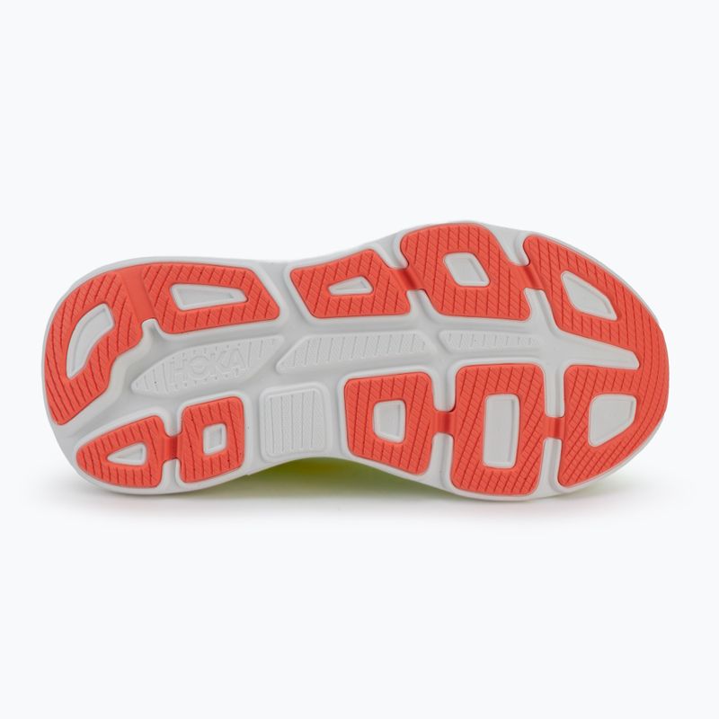 Дамски обувки за бягане HOKA Bondi 9 neon yuzu/sunlight 4
