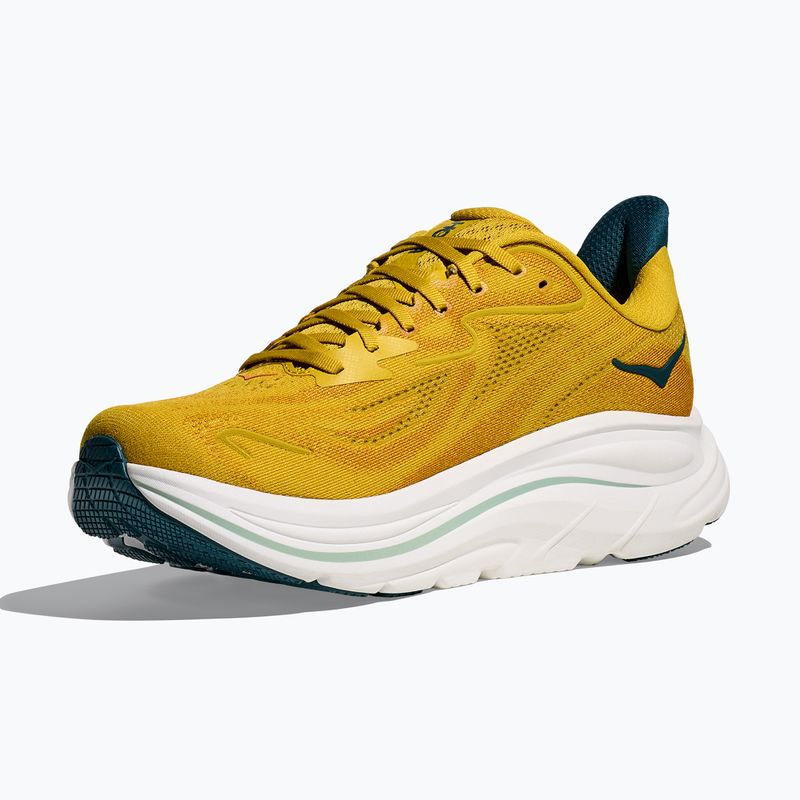 Мъжки обувки за бягане HOKA Clifton 10 yellow gold/tidal wave 2
