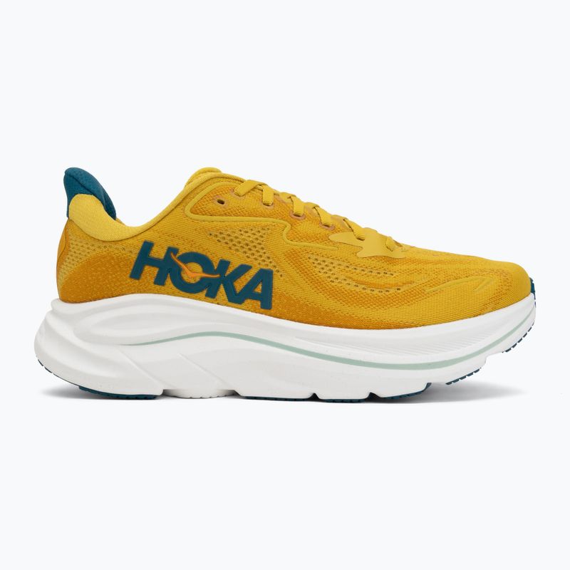 Мъжки обувки за бягане HOKA Clifton 10 yellow gold/tidal wave 2