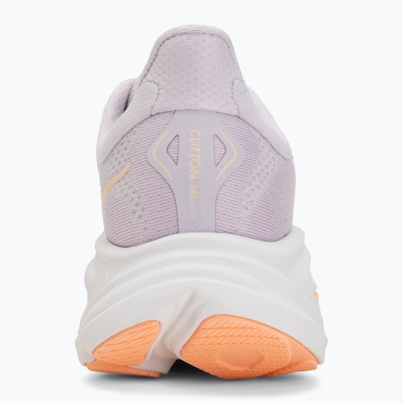 Дамски обувки за бягане HOKA Clifton 10 lilac cream/tangerine glow 6