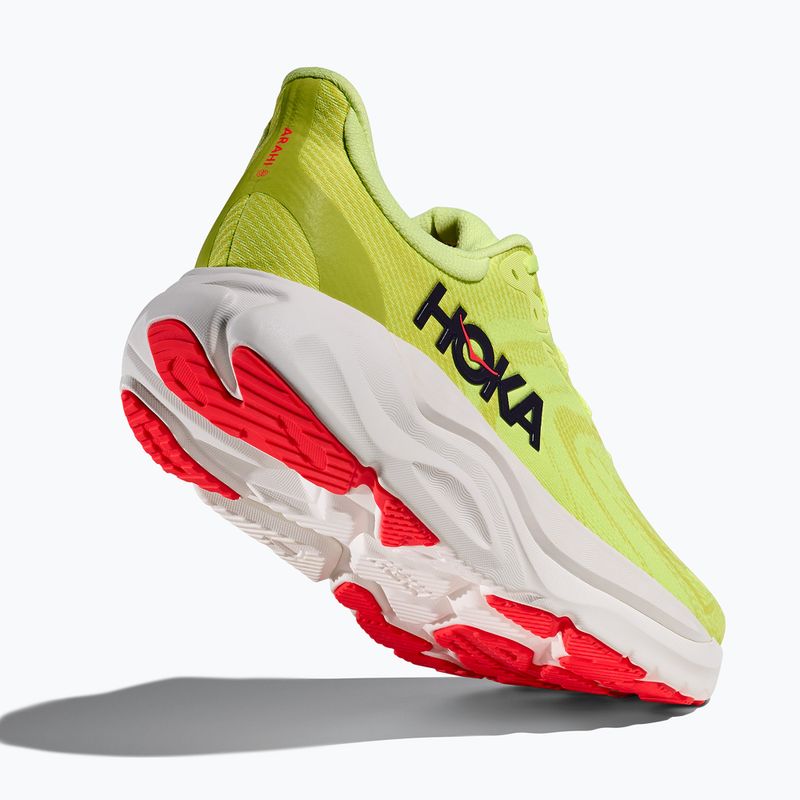 Мъжки обувки за бягане HOKA Arahi 8 neon yuzu/neon flame 5