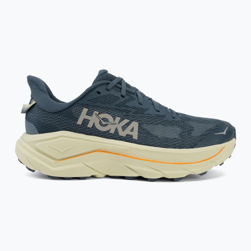 Мъжки обувки за бягане HOKA Challenger 8 faded navy/pampass grass 2