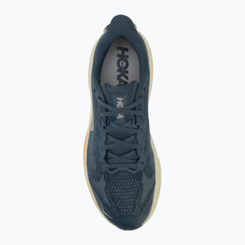 Мъжки обувки за бягане HOKA Challenger 8 faded navy/pampass grass 5