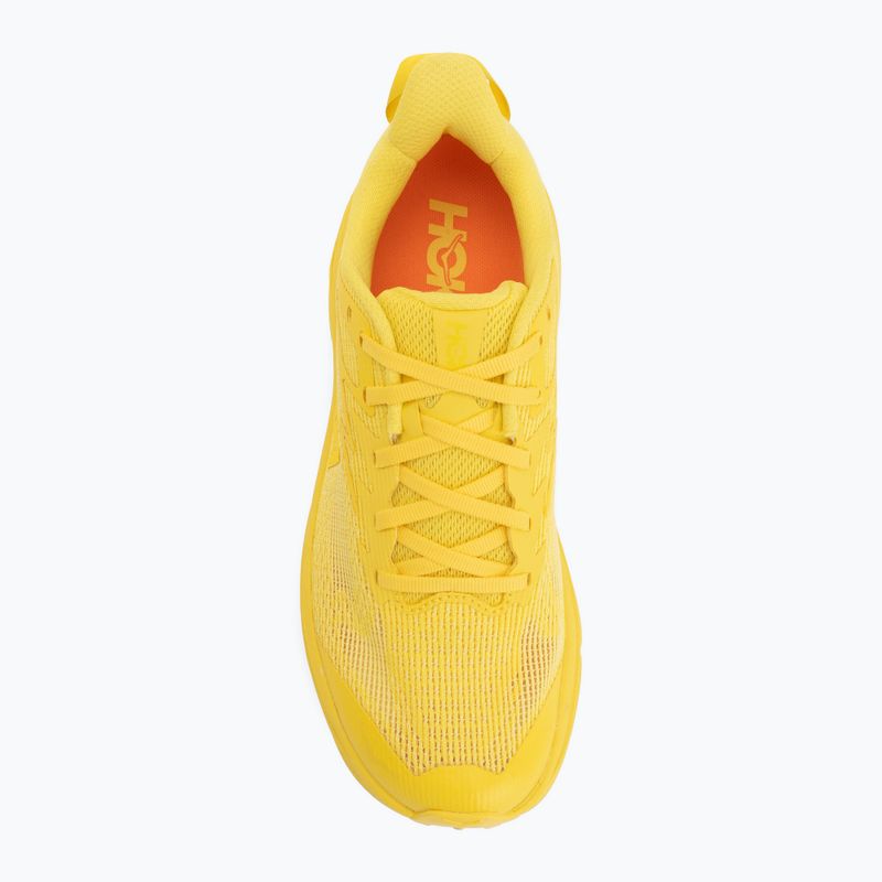 Дамски обувки за бягане HOKA Challenger 8 electric lemon/electric lemon 5