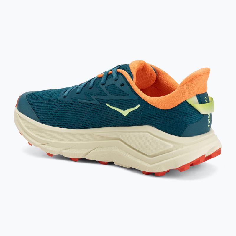 Дамски обувки за бягане HOKA Challenger 8 tidal wave/pampas grass 3